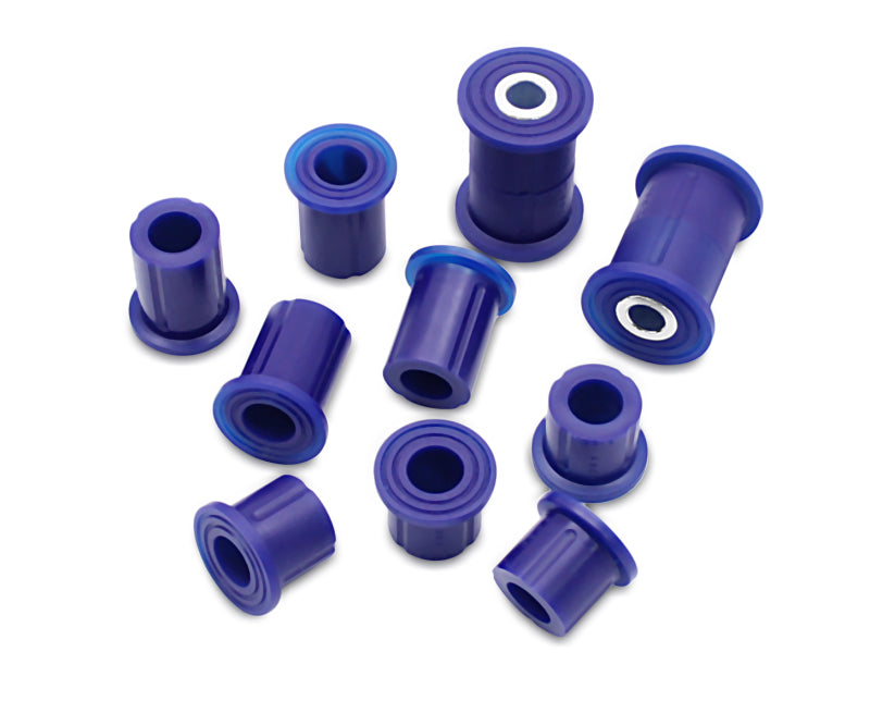 SPR Bushings - Leaf Spring - SuperPro 2005 Nissan Frontier LE Rear Leaf Spring and Shackle Bushing Kit