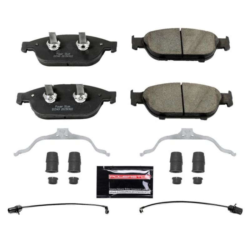 PSB Z23 Evolution Brake Pads - Power Stop 16-18 Audi A6 Front Z23 Evolution Sport Brake Pads w/Hardware