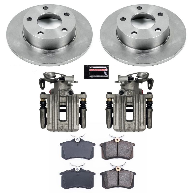 PSB Autospecialty Kit w/Cals - Power Stop 99-05 Volkswagen Passat Rear Autospecialty Brake Kit w/Calipers