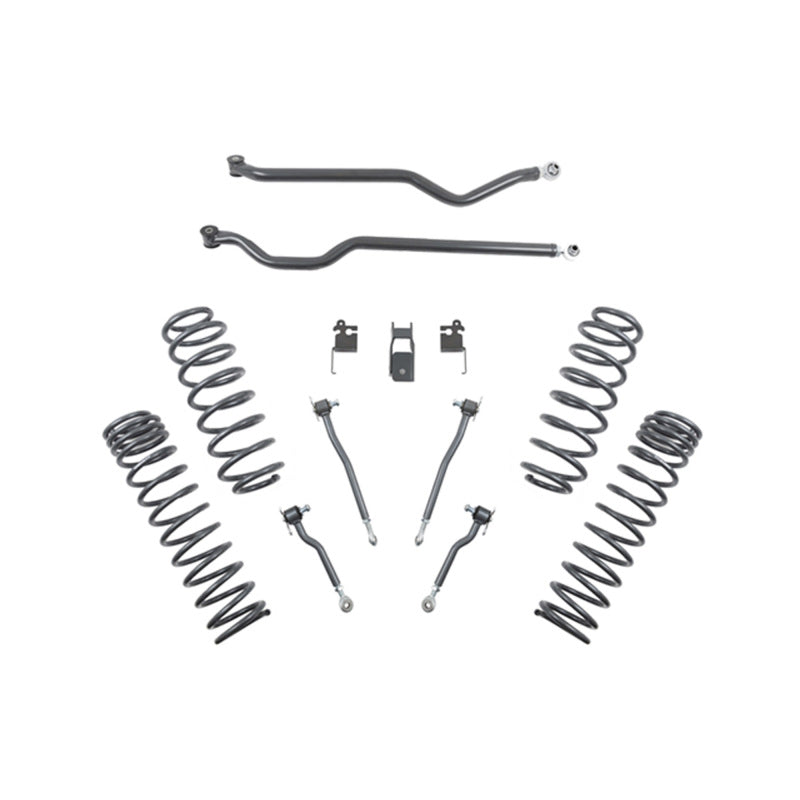 BT Lift Kit w Shocks - Belltech 18-19 Wrangler Rubicon JL 4dr 4in Trail Performance Lift Kit w/ Rear Sway Bar