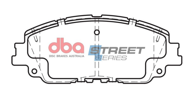 DBA Street Series Brake Pads - DBA 19-21 Lexus ES350 Front Street Series Brake Pads