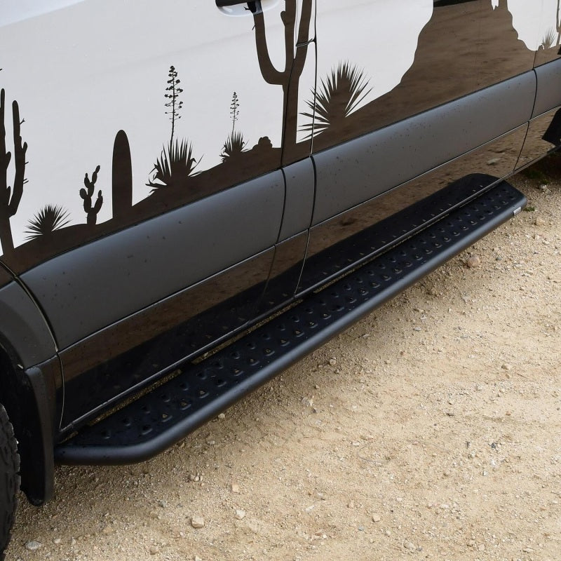 WES Nerf Bars - Outlaw - Westin 07-23 Mercedes-Benz Sprinter w/ 144in. Wheelbase Outlaw Nerf Step Bars - Textured Black