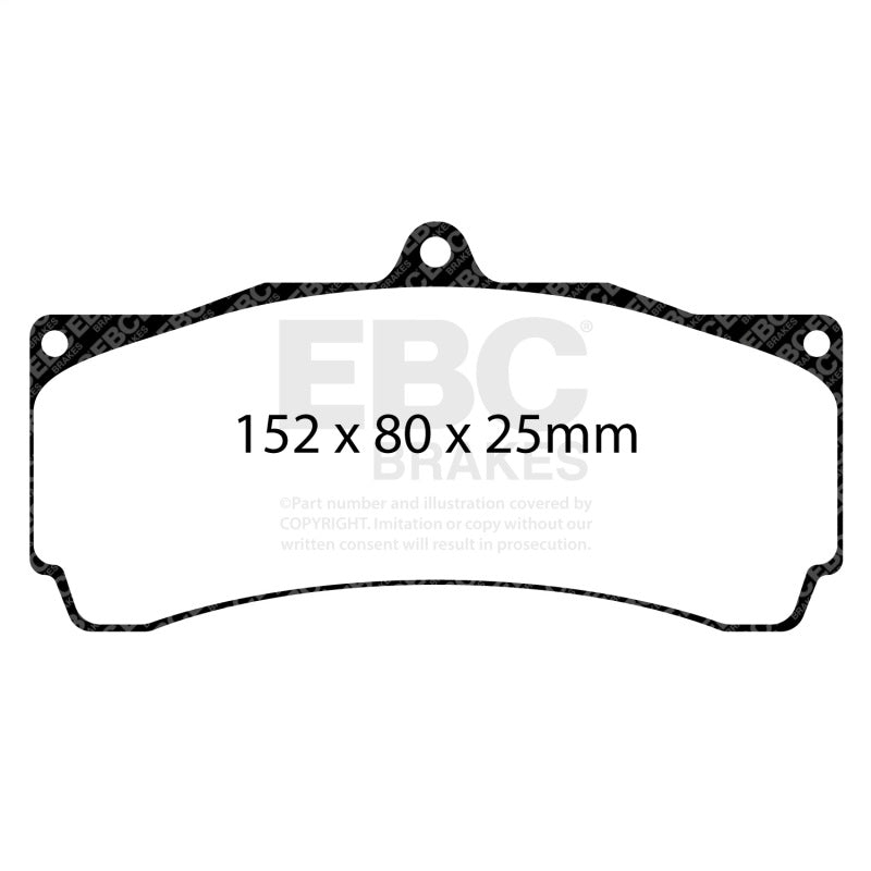 EBC Yellowstuff Brake Pad Sets - EBC Brakes Yellowstuff Performance Brake Pads