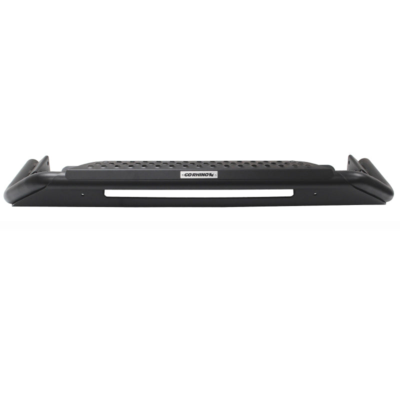 GOR RC3 Bar - Go Rhino RC3 LR Bull Bar Light-Ready Skid Plate (Front Guard ONLY No Lights/Brackets) - Tex. Blk
