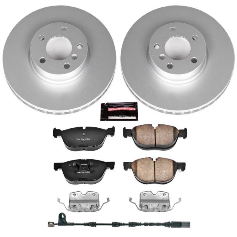 PSB Z23 Evolution Coated Kit - Power Stop 11-18 BMW X5 Front Z23 Evolution Sport Coated Brake Kit