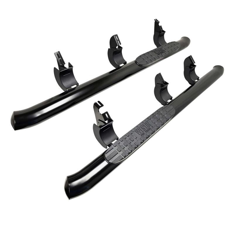 WES Nerf Bars - PRO TRAXX 4 - Westin 24-25 Toyota Tacoma XtraCab PRO TRAXX 4 Oval Nerf Step Bars - Black