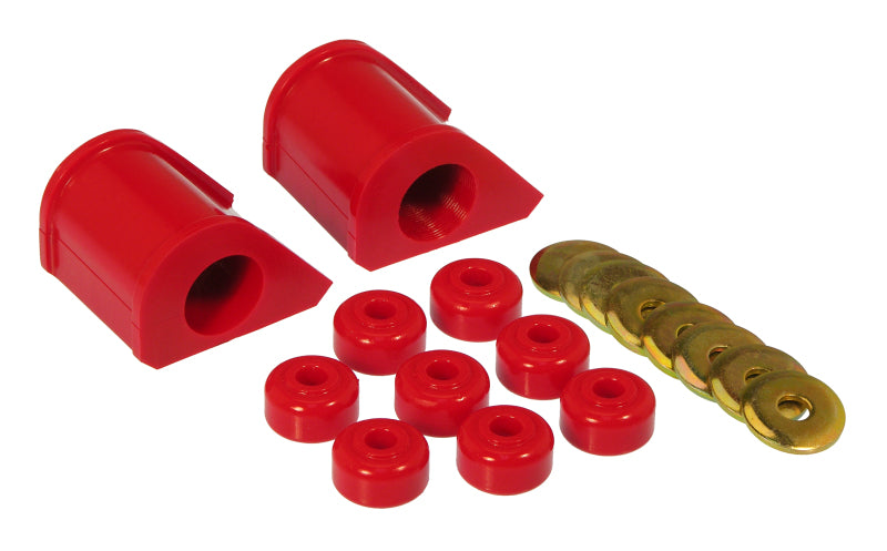 PRO Sway/End Link Bush - Red - Prothane 86-95 Ford Taurus Rear Sway Bar Bushings - 1 1/8in - Red