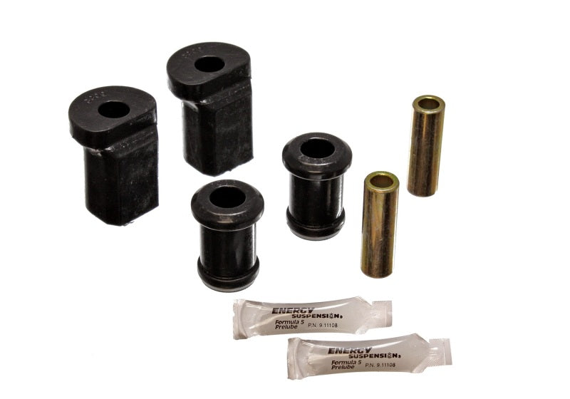 ES Cntrl Arm Bushings - Black - Energy Suspension 79-84 Volkswagen Rabbit Black Front Control Arm Bushing Set