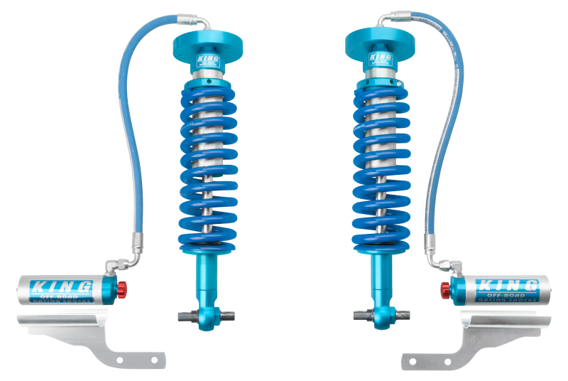 KIN 2.5 Coilovers - King Shocks 2015+ Ford F150 4WD Front 2.5 Dia Remote Reservoir Coilover w/Adjuster (Pair)