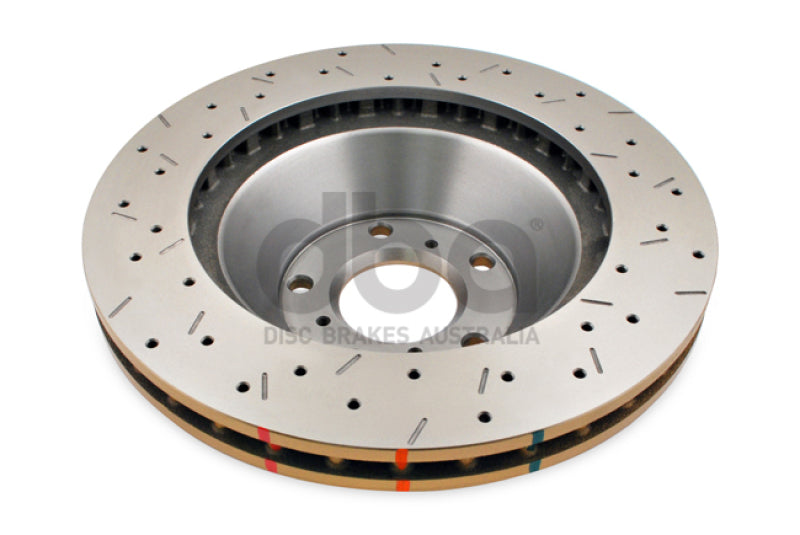 DBA 4000 Slot&Drill Rotors - DBA 97-05 Holden Commodore / Ute Front Drilled & Slotted 4000 Series Rotor