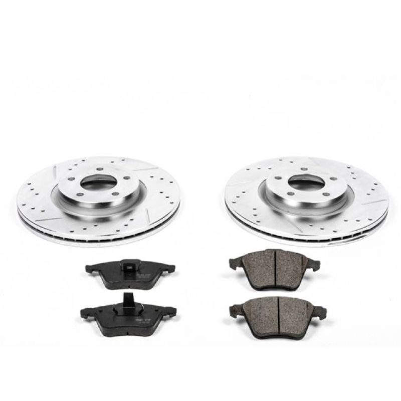 PSB Z23 Evolution Kit - Power Stop 07-13 Mazda 3 Front Z23 Evolution Sport Brake Kit