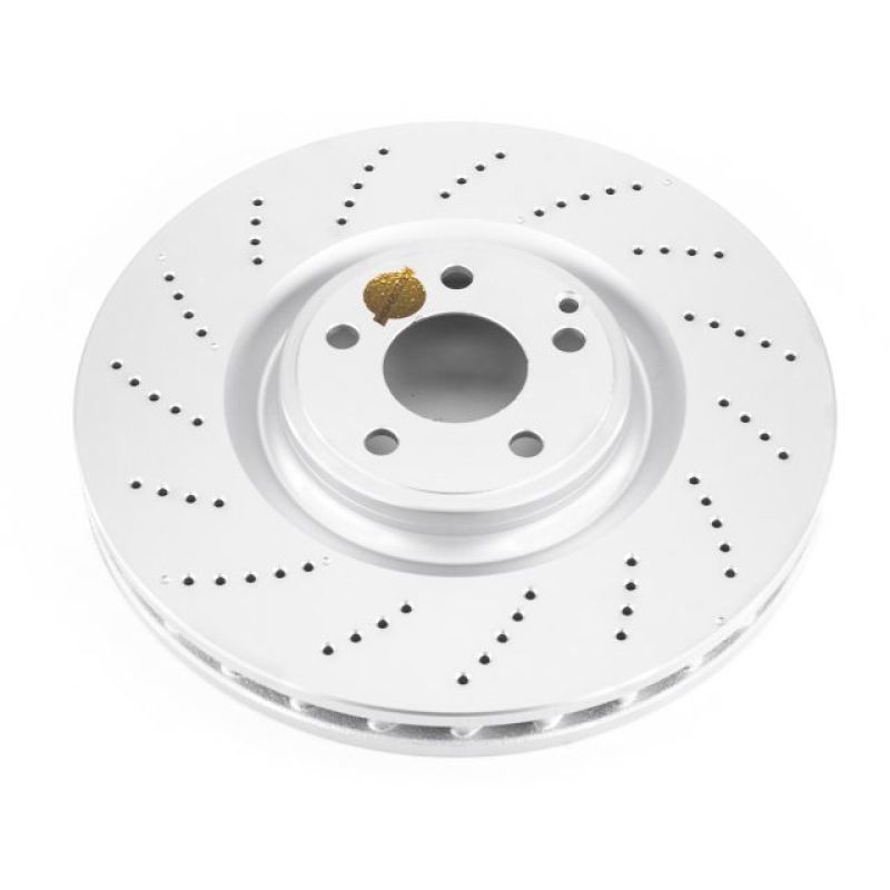 PSB Evolution Coated Rotor - Power Stop 12-18 Mercedes-Benz CLS550 Front Evolution High Carbon Geomet Coated Rotor