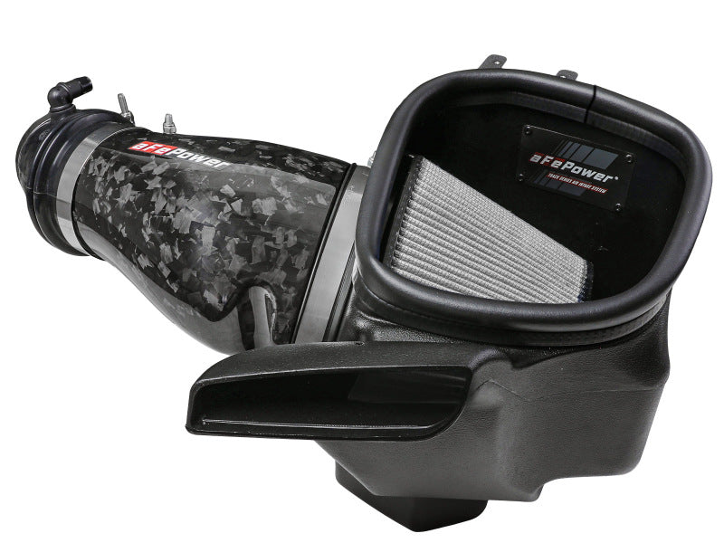 AFE Track Series Intake - aFe 2021 Dodge Durango SRT Hellcat Track Series Carbon Fiber Cold Air Intake System w/ Pro DRY S