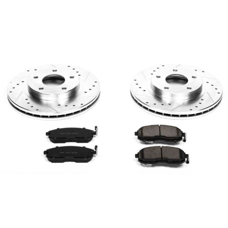 PSB Z23 Evolution Kit - Power Stop 99-01 Nissan Maxima Front Z23 Evolution Sport Brake Kit