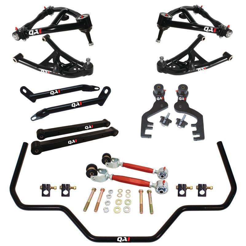 QAP Trailing Arms - QA1 69-72 GM G-Body Level 1 Drag Kit 2.0 w/o Shocks