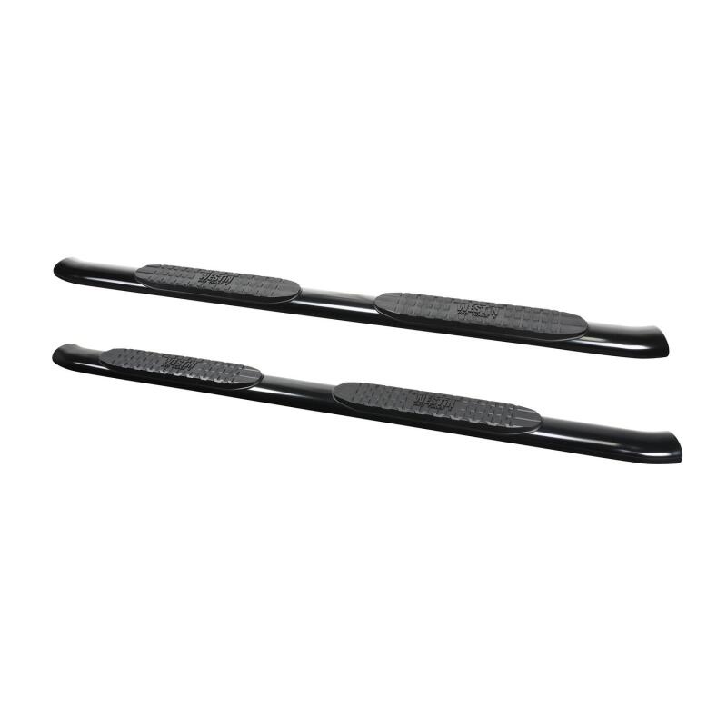 WES Nerf Bars - PRO TRAXX 4 - Westin 19-20 Ram 1500 Quad Cab (Excludes Ram 1500 Classic) PRO TRAXX 4 Oval Nerf Step Bars - Black