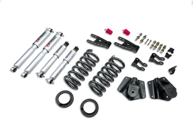 BT Lower Kit w SP Shocks - Belltech LOWERING KIT WITH SP SHOCKS