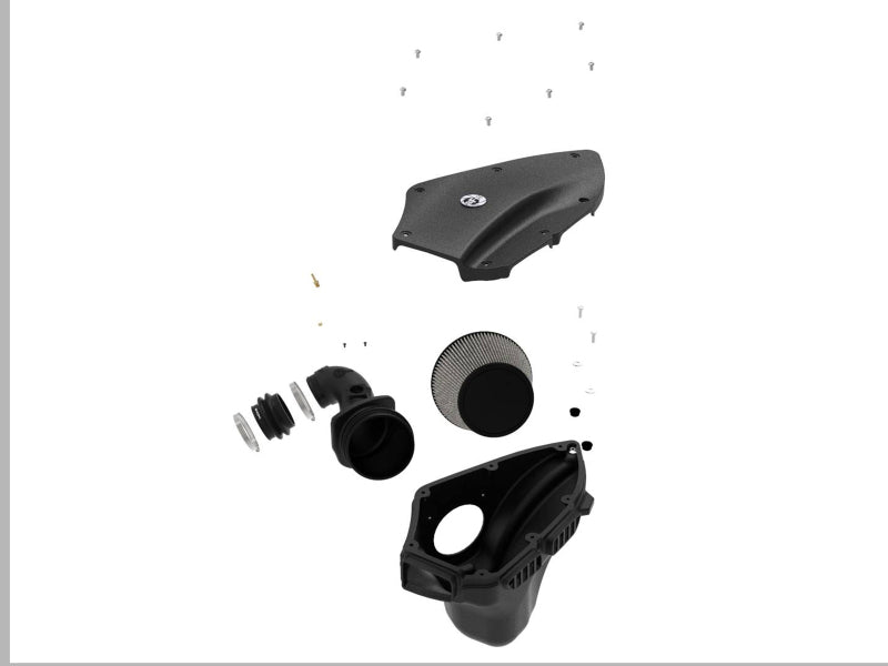 AFE Magnum FORCE Stage-2Si Cold Air Intakes - aFe MagnumFORCE Intakes Stage-2 PDS AIS PDS BMW 3-Series (E9X) 06-12 L6-3.0L (Blk)