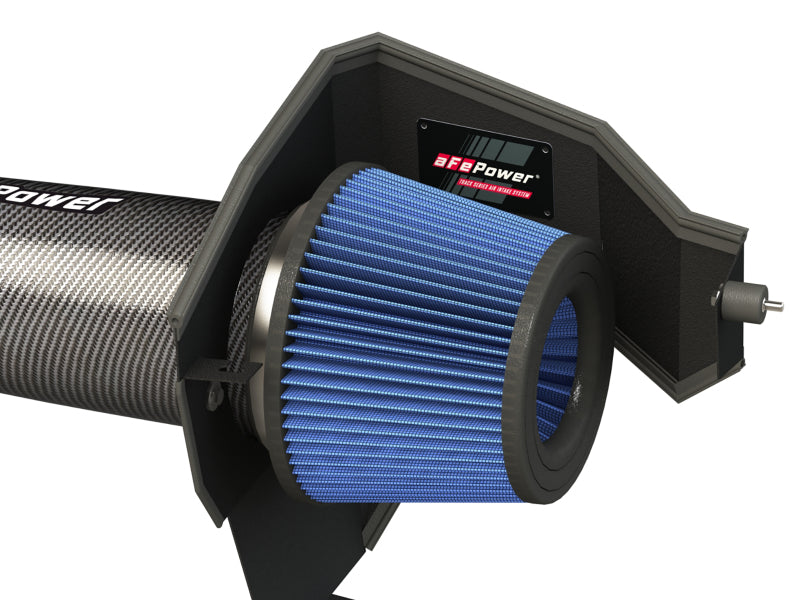 AFE Track Series Intake - aFe MagnumFORCE Intakes Stage-2 P5R Carbon Fiber AIS 11-17 Dodge Challenger/Charger V8-5.7L Hemi