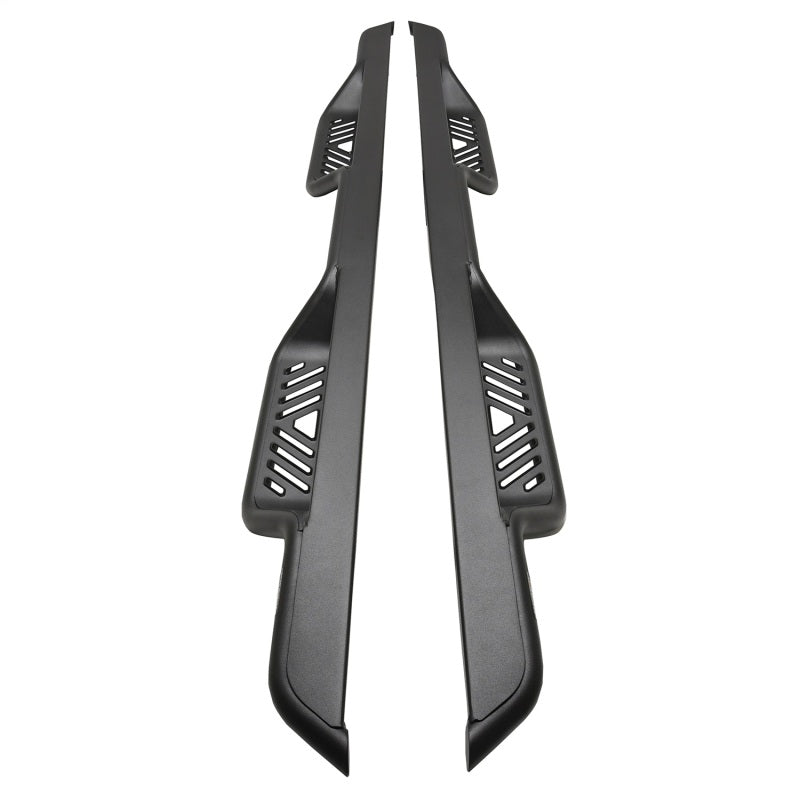 WES Nerf Bars - Outlaw - Westin 19-22 Chevrolet Silverado / GMC Sierra Crew Cab Outlaw Nerf Step Bars - Textured Black