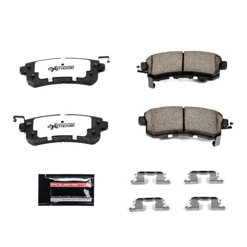 PSB Z36 Truck & Tow Brake Pads - Power Stop 11-13 Infiniti QX56 Rear Z36 Truck & Tow Brake Pads w/Hardware