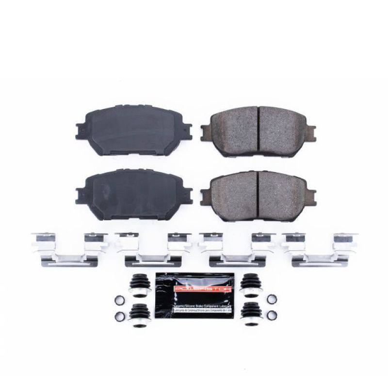 PSB Z23 Evolution Brake Pads - Power Stop 2006 Lexus GS300 Front Z23 Evolution Sport Brake Pads w/Hardware