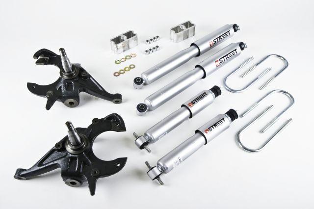 BT Lower Kit w SP Shocks - Belltech LOWERING KIT WITH SP SHOCKS