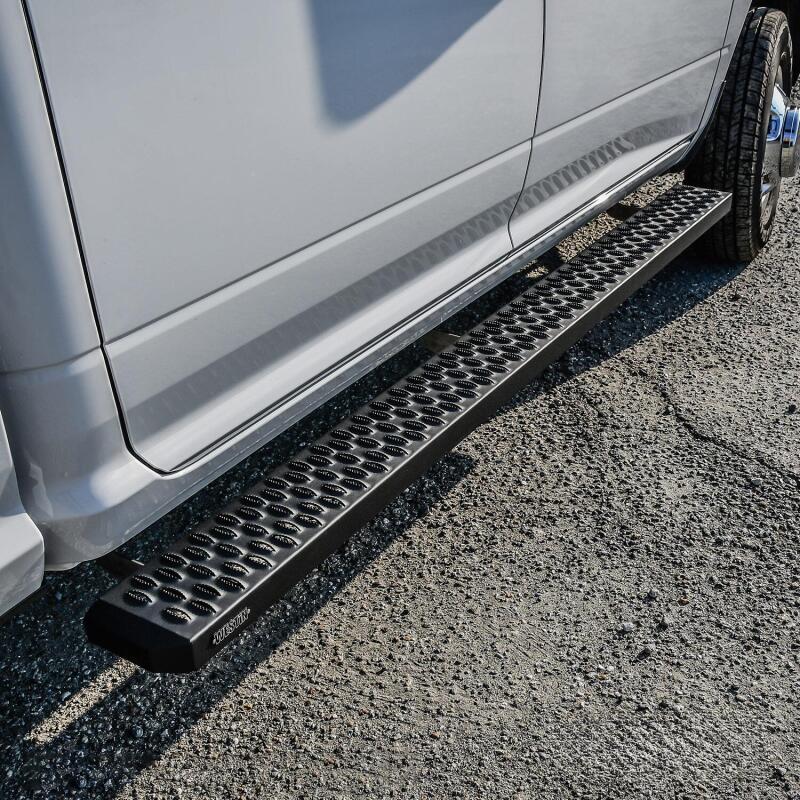 WES Running Boards - Grate - Westin Grate Steps Running Boards 83 in - Textured Black