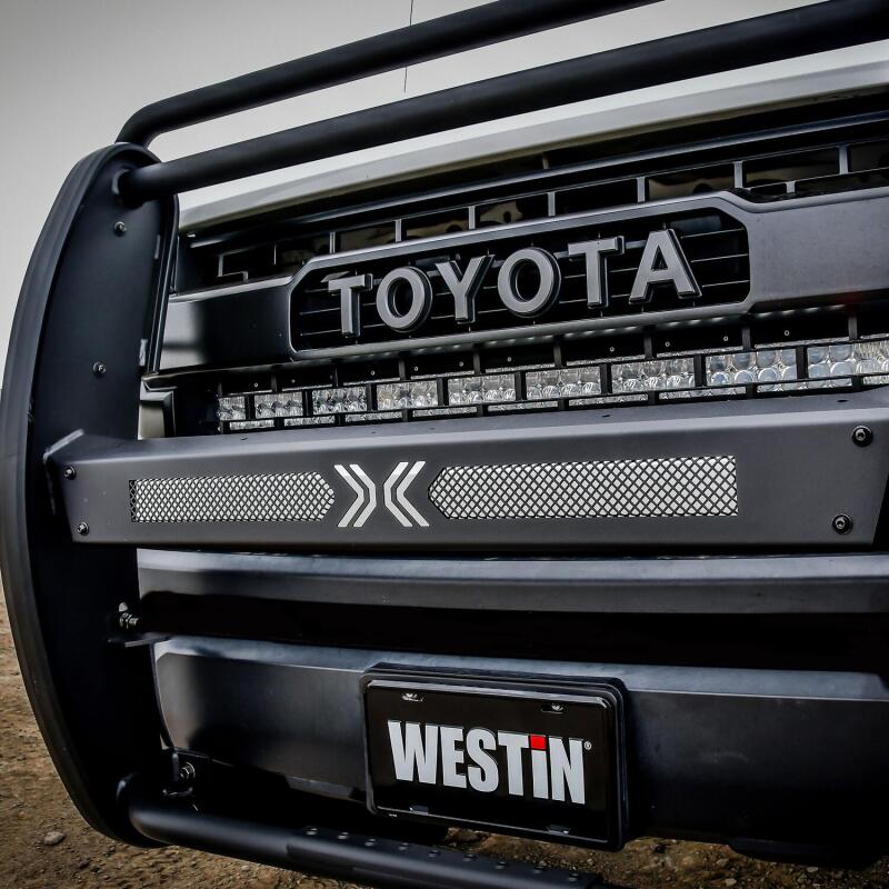 WES Sportsman Grille Guards - Westin 14-20 Toyota Tundra Sportsman X Grille Guard - Textured Black