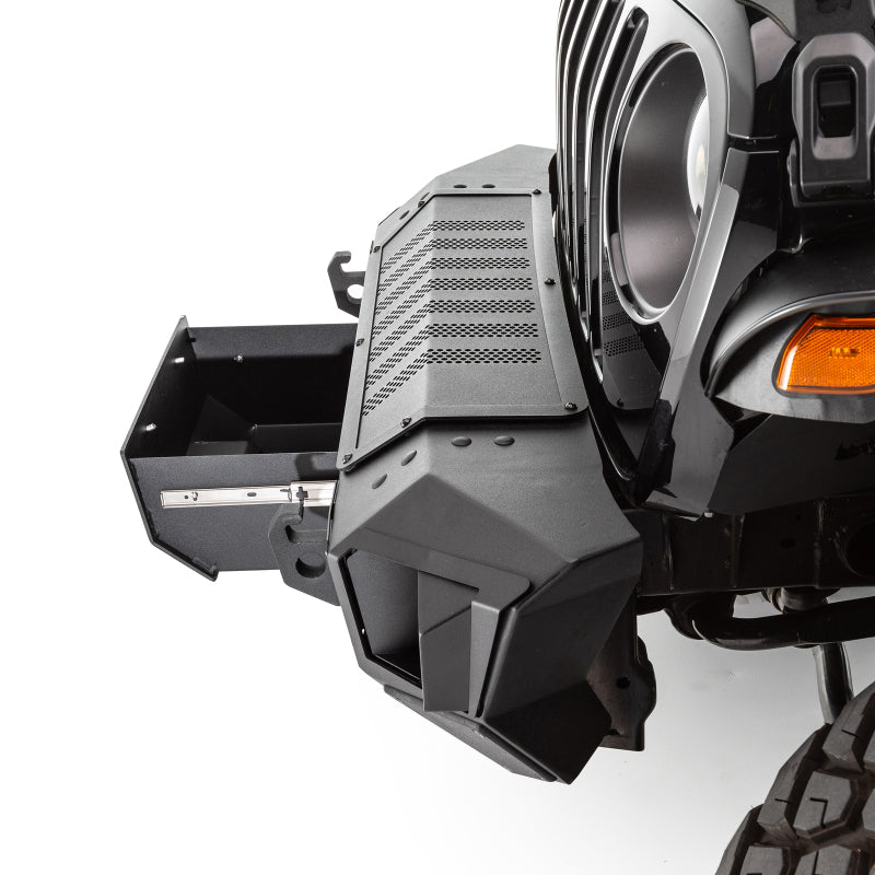 GOR Trailine Bumper - Go Rhino 07-20 Jeep Wrangler JL/JLU/JK/JKU/Gladiator JT Trailline Front Stubby Bumper