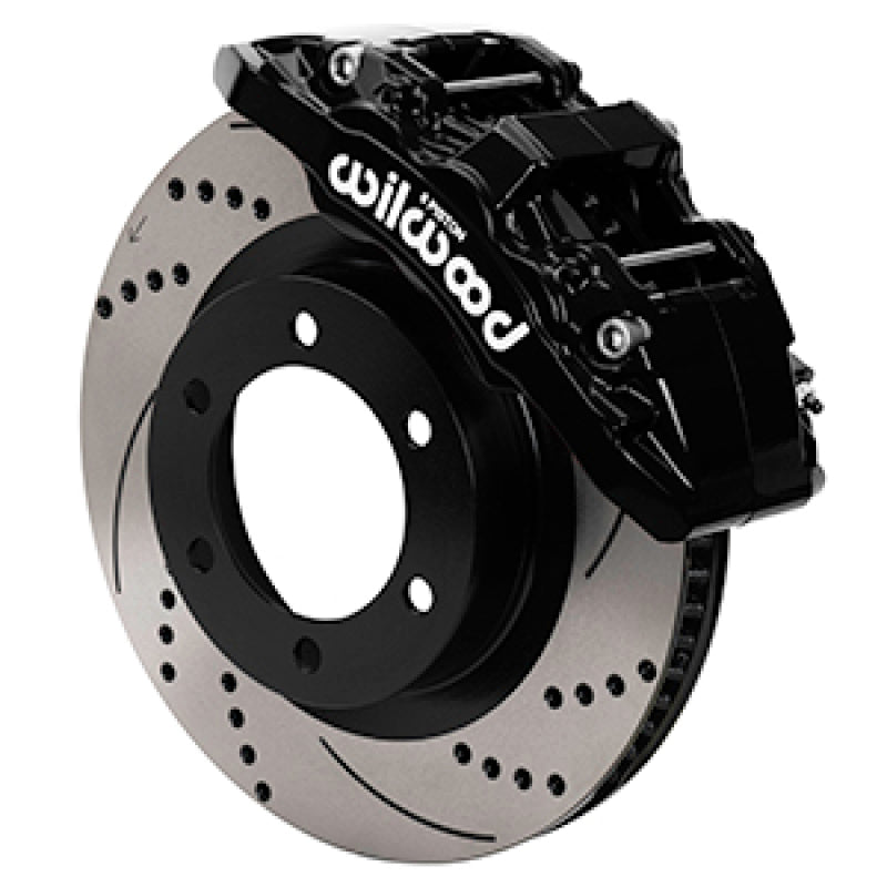 WIL Aero Brake Kit - Wilwood - 2022 Toyota Tundra/LC300 Aero6-DM Front Brake Kit 13.56 SRP Rotor W/Lines