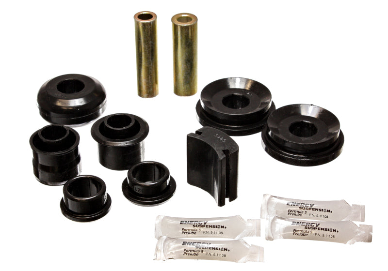 ES Cntrl Arm Bushings - Black - Energy Suspension 05-07 Ford Mustang Black Rear Upper Control Arm Bushings