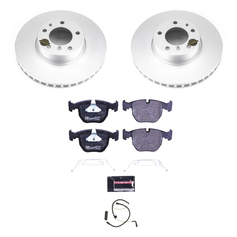 PSB Euro-Stop Kit - Power Stop 00-97 BMW 540i Front Euro-Stop Brake Kit