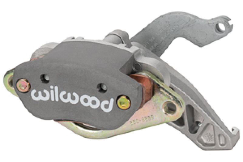 WIL Mechanical Caliper - Wilwood Caliper-MC4 Mechanical-R/H Grey w/ Logo 1.11in Piston .39in Disc