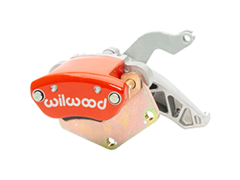 WIL Mechanical Caliper - Wilwood Caliper-MC4 Mechanical Parking Brake-R/H - Red 2.00 MT 1.19in Piston .81in Disc