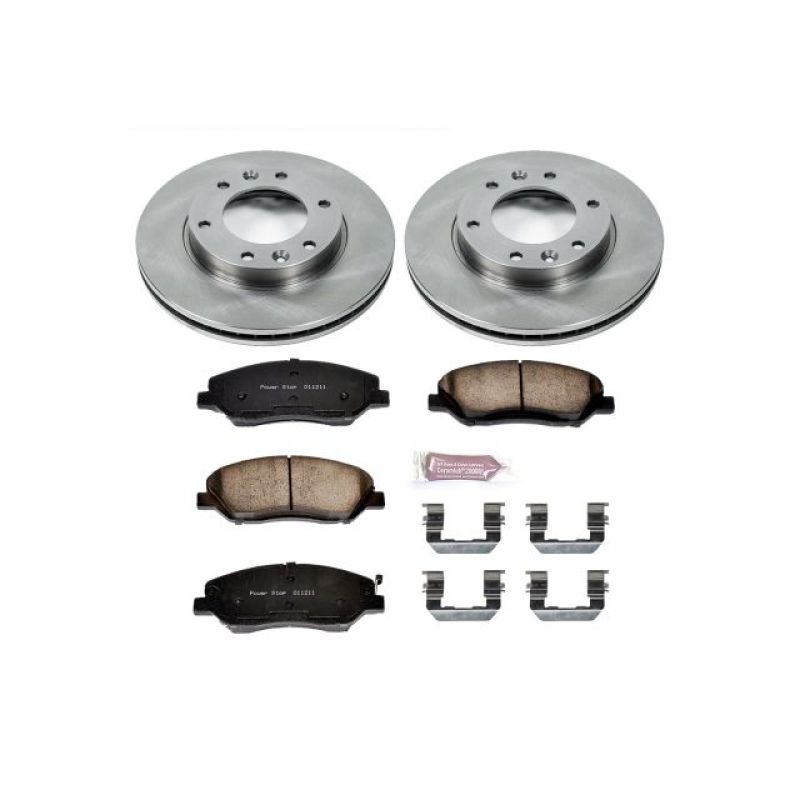 PSB Autospecialty Kit - Power Stop 07-08 Hyundai Entourage Front Autospecialty Brake Kit