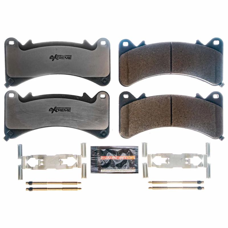 PSB Z36 Truck & Tow Brake Pads - Power Stop 17-19 Cadillac Escalade Front Z36 Truck & Tow Brake Pads w/Hardware