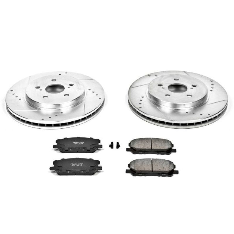 PSB Z23 Evolution Kit - Power Stop 04-06 Lexus RX330 Front Z23 Evolution Sport Brake Kit