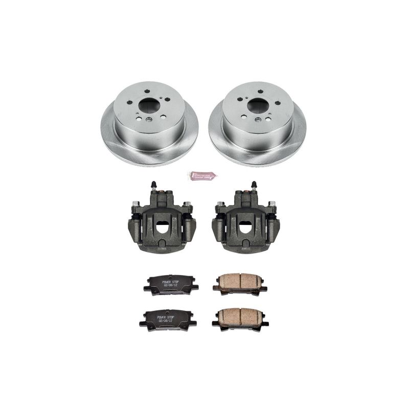 PSB Autospecialty Kit w/Cals - Power Stop 04-06 Lexus RX330 Rear Autospecialty Brake Kit w/Calipers