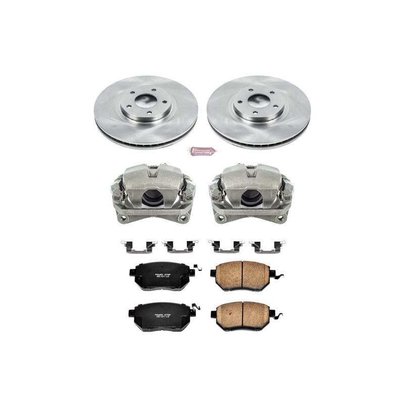PSB Autospecialty Caliper - Power Stop 03-05 Infiniti FX45 Front Autospecialty Kit w/Cals