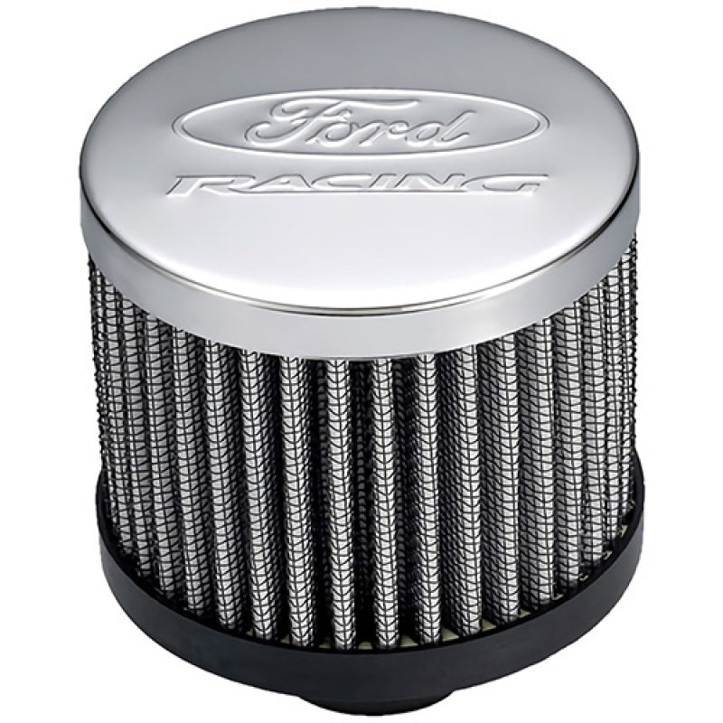 FR Breather Caps - Ford Racing Push In Valve Cover Breather Filter w/Ford Racing Logo Top