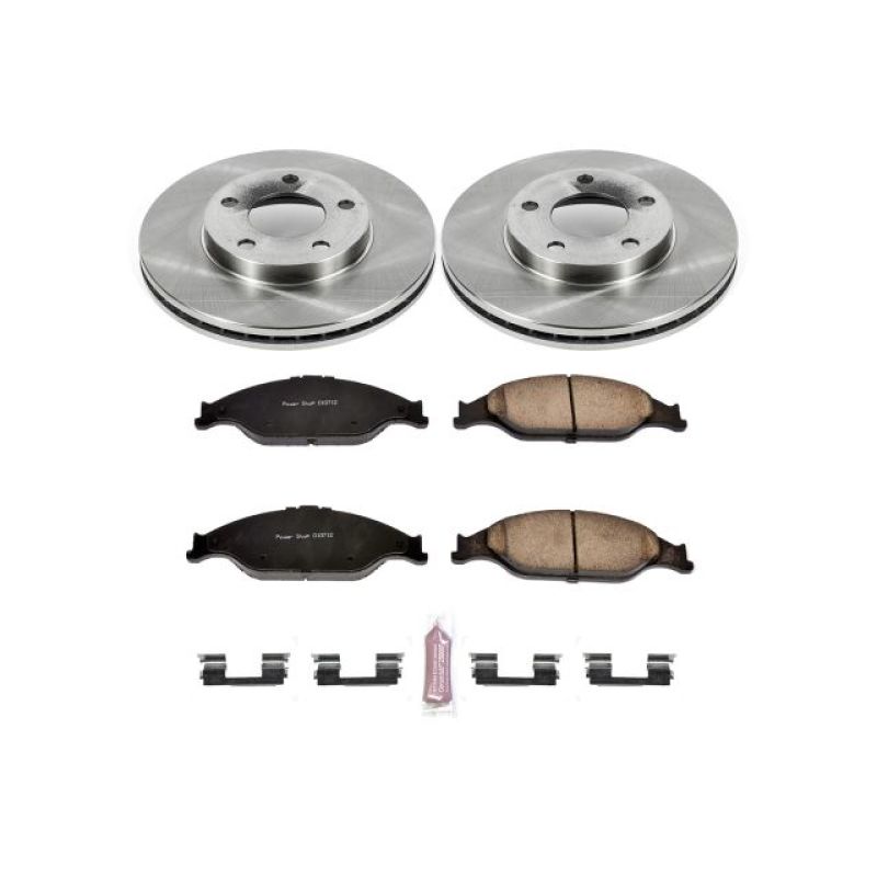 PSB Autospecialty Kit - Power Stop 99-04 Ford Mustang Front Autospecialty Brake Kit