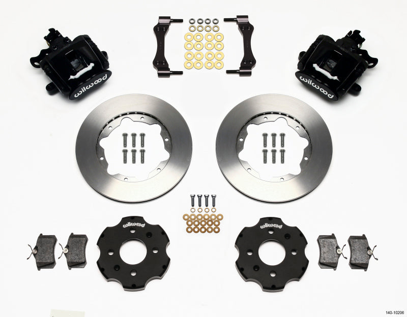 WIL Parking Brake Brake Kit - Wilwood Combination Parking Brake Rear Kit 11.00in Civic / Integra Disc 2.39 Hub Offset