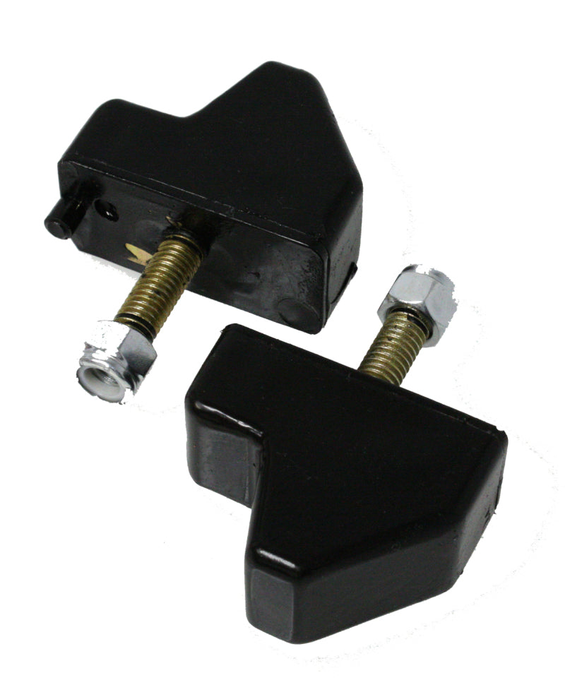 ES Bump Stops - Black - Energy Suspension GM Style Black Front Bump Stop Set