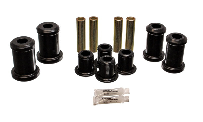 ES Cntrl Arm Bushings - Black - Energy Suspension 97-01 Ford Expedition 4WD/97-03 F-150/250 4WD Black Front End Control Arm Bushings