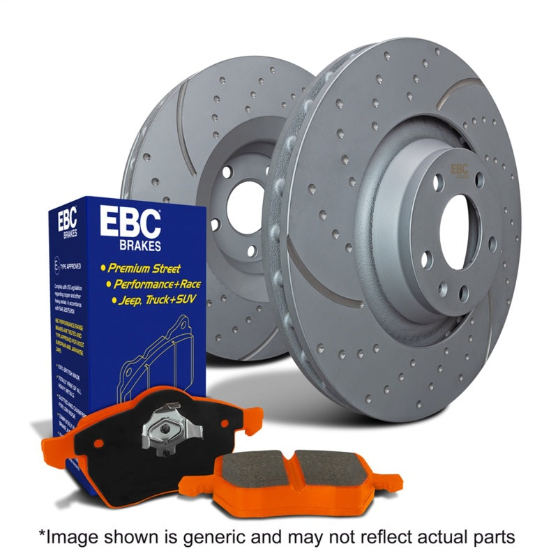 EBC GD Sport Rotor Sets - EBC S8 Brake Pad and Rotor Kit