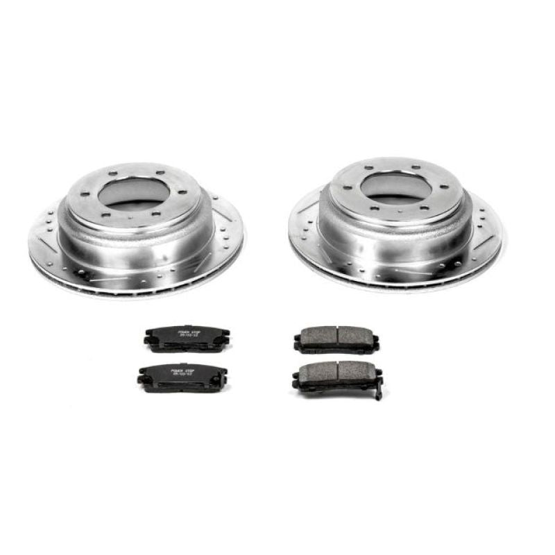 PSB Z23 Evolution Kit - Power Stop 96-99 Acura SLX Rear Z23 Evolution Sport Brake Kit