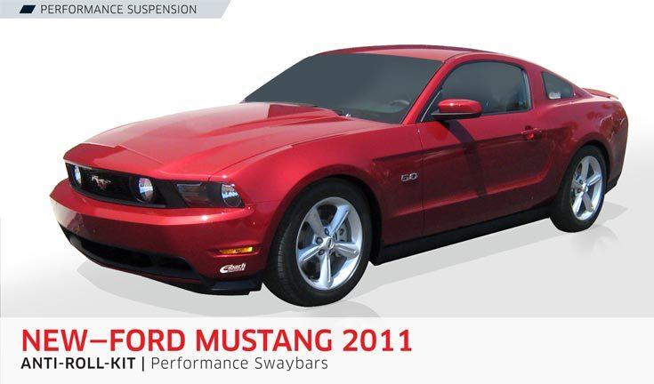 EIB F&R Anti-Roll Bar Kits - Eibach 36mm Front and 25mm Rear Anti-Roll Kit for 11-13 Ford Shelby GT500/11-14 Mustang