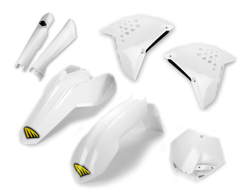 CYC Body Kit - Cycra 07-11 KTM 125-505 SX/XC/SX-F/XC-F/XC-W/XCF-W/EXC-F Powerflow Body Kit - White
