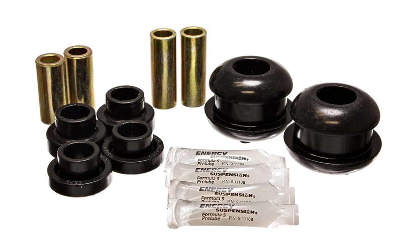 ES Cntrl Arm Bushings - Black - Energy Suspension 95-99 Dodge Neon Black Front End Control Arm Bushing Set